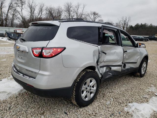 1GNKVFED4GJ329451 - 2016 CHEVROLET TRAVERSE LS SILVER photo 3