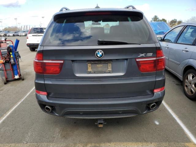 5UXZW0C53CL671645 - 2012 BMW X5 XDRIVE35D BLUE photo 6