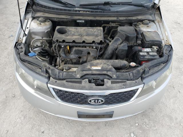 KNAFU4A29C5634899 - 2012 KIA FORTE EX SILVER photo 11