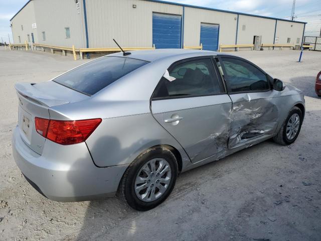 KNAFU4A29C5634899 - 2012 KIA FORTE EX SILVER photo 3