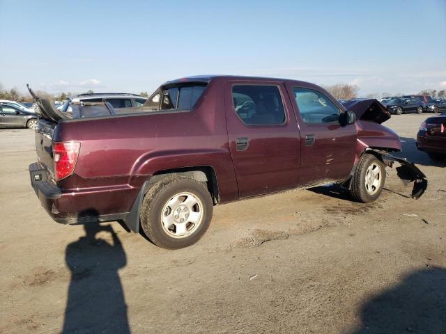 5FPYK1F20AB012347 - 2010 HONDA RIDGELINE RT PURPLE photo 3