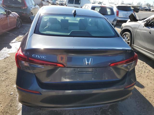 2HGFE2F2XNH511669 - 2022 HONDA CIVIC LX BLACK photo 6