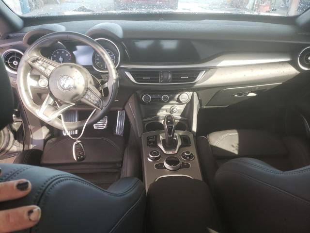 ZASPAKBN2M7D15208 - 2021 ALFA ROMEO STELVIO TI GRAY photo 8