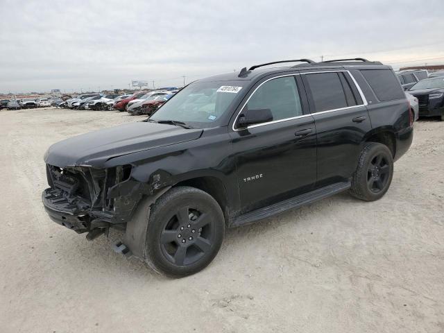 1GNSCBKC3KR255394 - 2019 CHEVROLET TAHOE C1500 LT BLACK photo 1