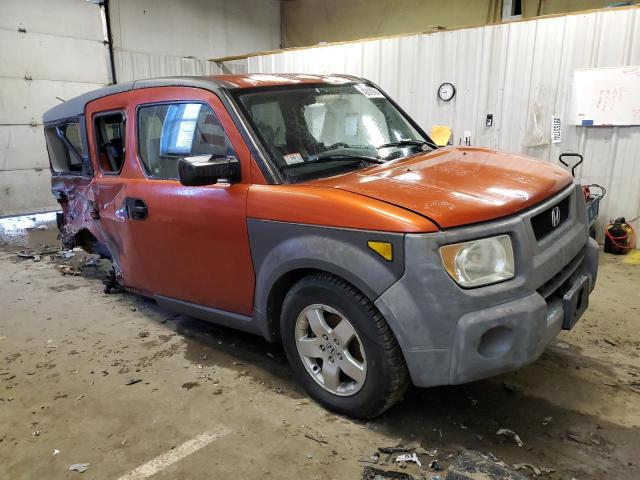 5J6YH28543L054132 - 2003 HONDA ELEMENT EX ORANGE photo 4