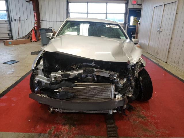 1G11G5SX9DF272047 - 2013 CHEVROLET MALIBU 3LT ვერცხლისფერი ფოტო 5