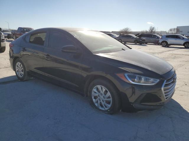 KMHD74LF3HU117656 - 2017 HYUNDAI ELANTRA SE BLACK photo 4