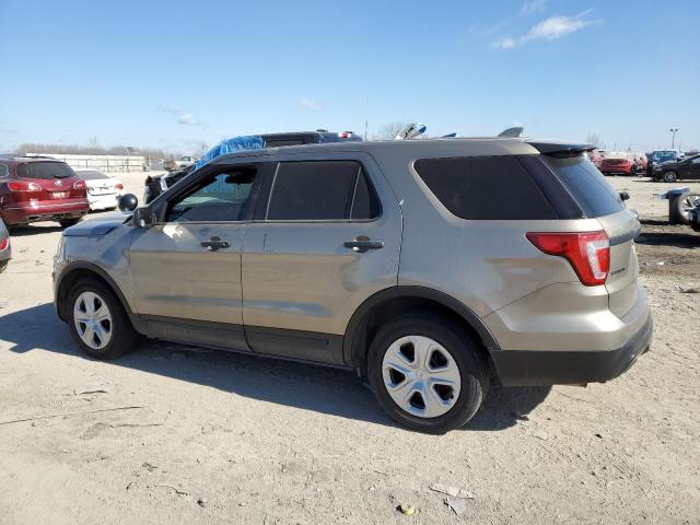 1FM5K8AR4GGC07497 - 2016 FORD EXPLORER POLICE INTERCEPTOR Թուխ լուսանկար 2