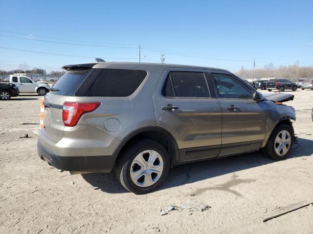 1FM5K8AR4GGC07497 - 2016 FORD EXPLORER POLICE INTERCEPTOR Թուխ լուսանկար 3