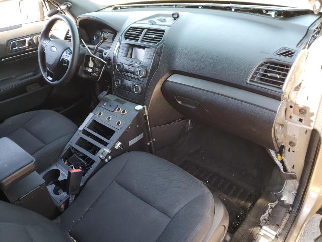 1FM5K8AR4GGC07497 - 2016 FORD EXPLORER POLICE INTERCEPTOR Թուխ լուսանկար 8
