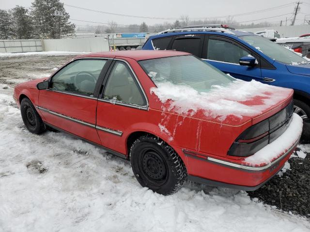 1G1LV111XHY104075 - 1987 CHEVROLET BERETTA RED photo 2