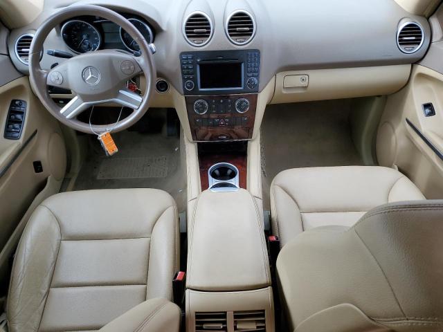 4JGBB8GB4AA532285 - 2010 MERCEDES-BENZ ML 350 4MATIC WHITE photo 8