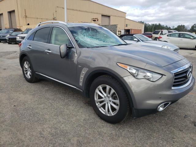 JN8CS1MU3EM451745 - 2014 INFINITI QX70 GRAY photo 4