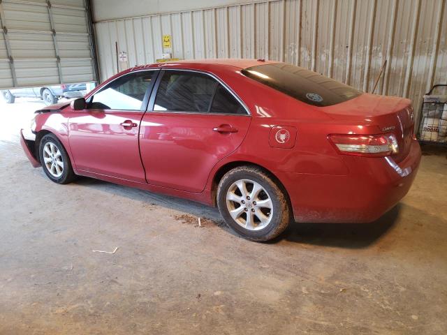 4T4BF3EK9BR169742 - 2011 TOYOTA CAMRY BASE RED photo 2