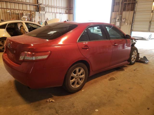 4T4BF3EK9BR169742 - 2011 TOYOTA CAMRY BASE RED photo 3