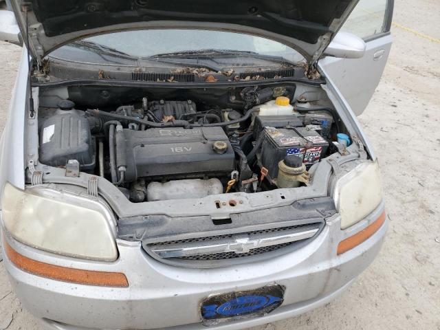 KL1TD666X8B244391 - 2008 CHEVROLET AVEO BASE Gümüş foto 11