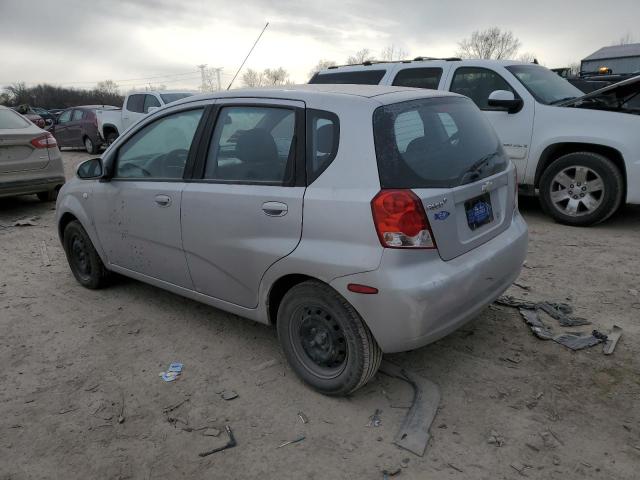 KL1TD666X8B244391 - 2008 CHEVROLET AVEO BASE Gümüş foto 2