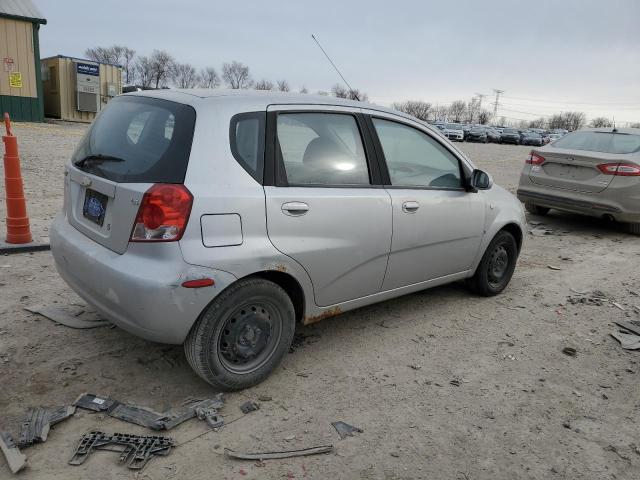 KL1TD666X8B244391 - 2008 CHEVROLET AVEO BASE Gümüş foto 3