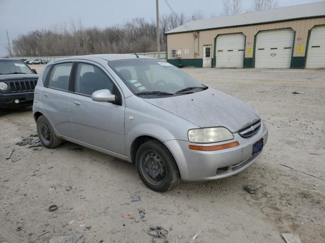 KL1TD666X8B244391 - 2008 CHEVROLET AVEO BASE Gümüş foto 4