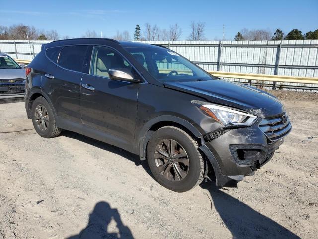 5XYZU3LB4EG195970 - 2014 HYUNDAI SANTA FE S GRAY photo 4