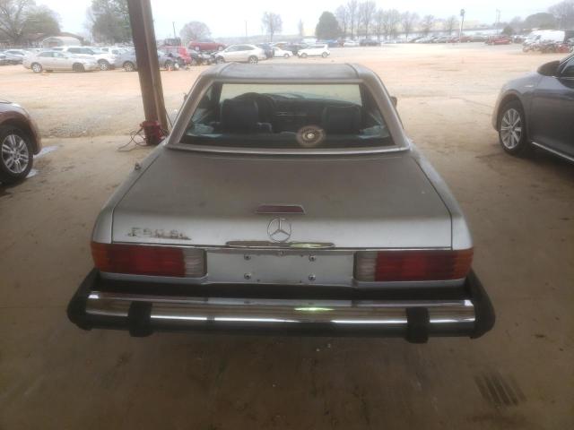 WDBBA45A7BB002249 - 1981 MERCEDES-BENZ SL380 SL SILVER photo 6