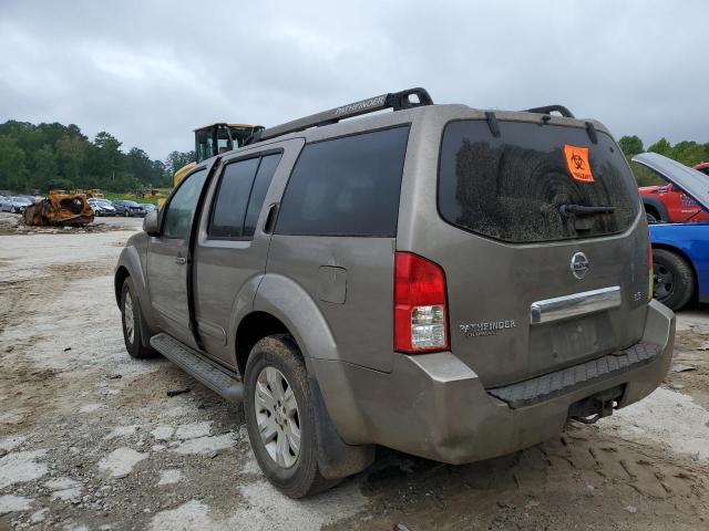 5N1AR18W15C741302 - 2005 NISSAN PATHFINDER LE 棕色 照片 3