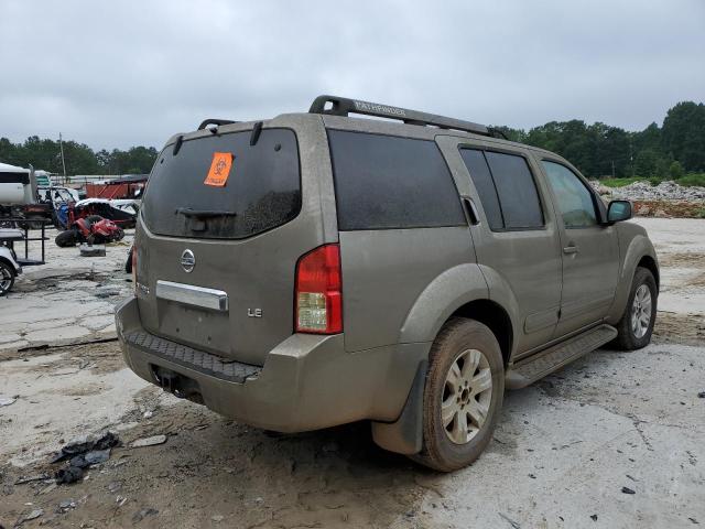 5N1AR18W15C741302 - 2005 NISSAN PATHFINDER LE 棕色 照片 4