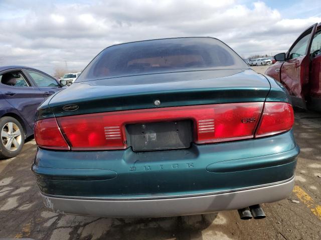 2G4WF5219W1454588 - 1998 BUICK REGAL GS Жасыл фото 6