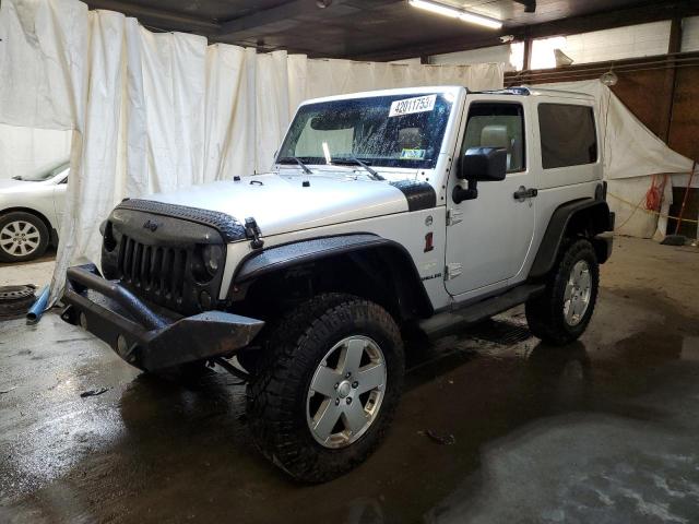 1J4AA5D12BL555450 - 2011 JEEP WRANGLER SAHARA SILVER photo 1