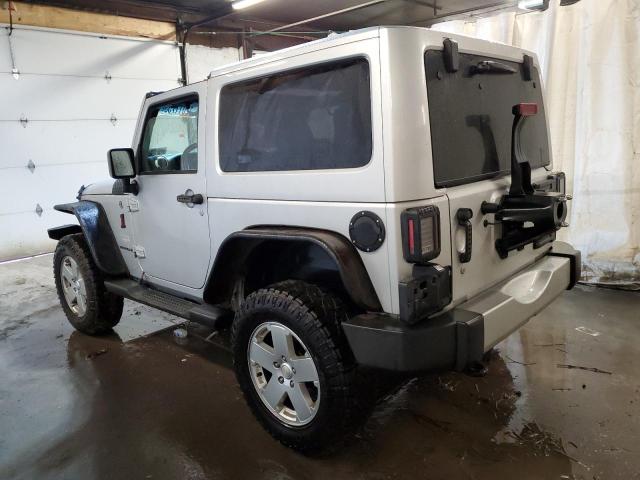 1J4AA5D12BL555450 - 2011 JEEP WRANGLER SAHARA SILVER photo 2