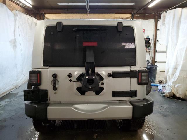 1J4AA5D12BL555450 - 2011 JEEP WRANGLER SAHARA SILVER photo 6