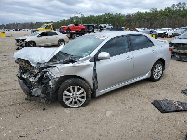 1NXBU40E89Z118251 - 2009 TOYOTA COROLLA BASE SILVER photo 1