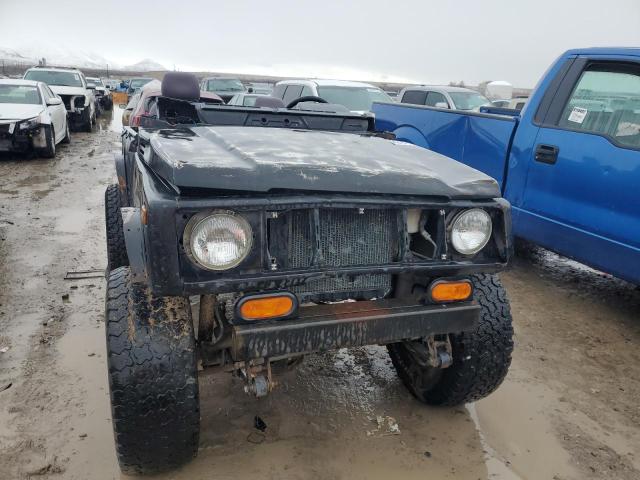 JS4JC51C7H4160850 - 1987 SUZUKI SAMURAI BLACK photo 5