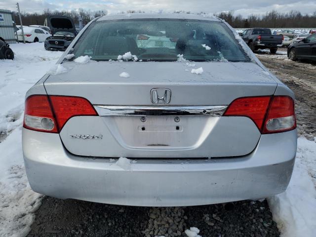 2HGFA1F36AH557668 - 2010 HONDA CIVIC VP SILVER photo 6