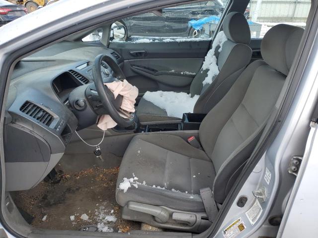 2HGFA1F36AH557668 - 2010 HONDA CIVIC VP SILVER photo 7