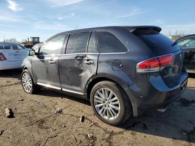 2LMDJ8JK3DBL27560 - 2013 LINCOLN MKX GRAY photo 2