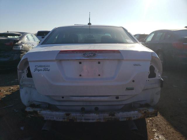 3FAHP0JG4AR356615 - 2010 FORD FUSION SEL WHITE photo 6