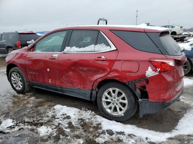 2GNAXSEV1J6239315 - 2018 CHEVROLET EQUINOX LT RED photo 2