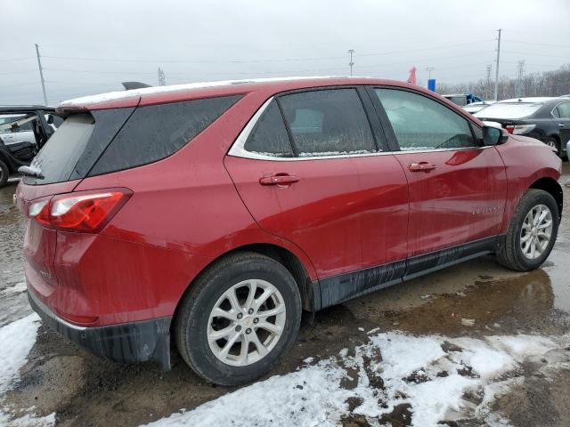 2GNAXSEV1J6239315 - 2018 CHEVROLET EQUINOX LT RED photo 3