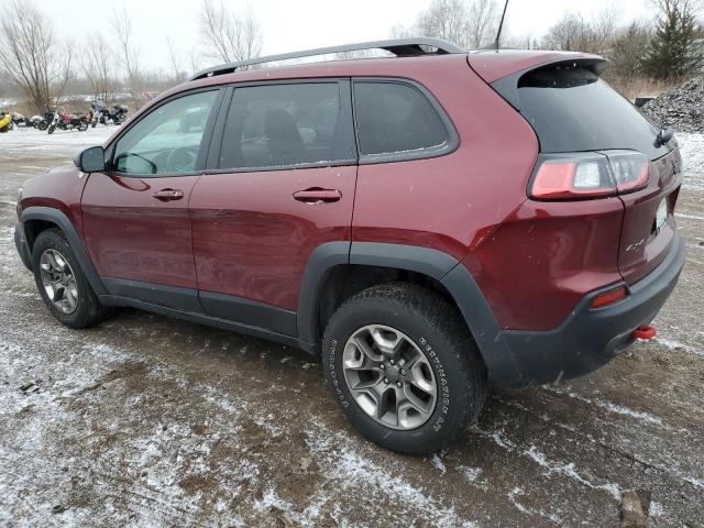 1C4PJMBX3KD385403 - 2019 JEEP CHEROKEE TRAILHAWK MAROON photo 2