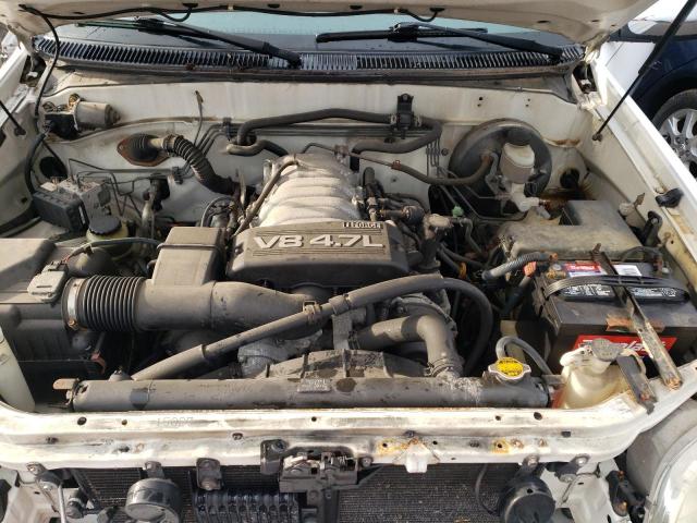 5TBBT44144S453494 - 2004 TOYOTA TUNDRA ACCESS CAB SR5 WHITE photo 11