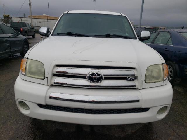 5TBBT44144S453494 - 2004 TOYOTA TUNDRA ACCESS CAB SR5 WHITE photo 5