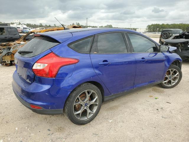 1FADP3K21EL386968 - 2014 FORD FOCUS SE BLUE photo 3