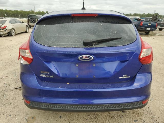 1FADP3K21EL386968 - 2014 FORD FOCUS SE BLUE photo 6