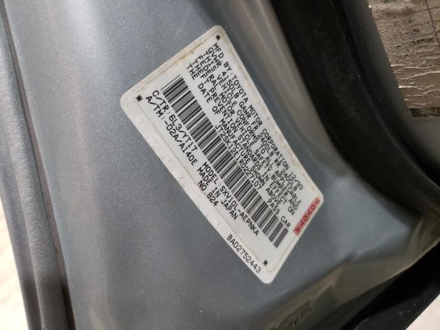 JT2SK12E1R0227107 - 1994 TOYOTA CAMRY LE SILVER photo 12