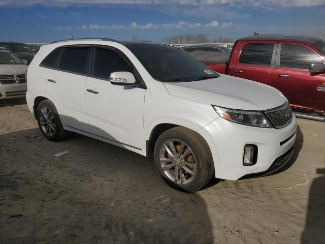 5XYKW4A73FG634481 - 2015 KIA SORENTO SX WHITE photo 4