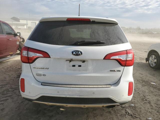 5XYKW4A73FG634481 - 2015 KIA SORENTO SX WHITE photo 6