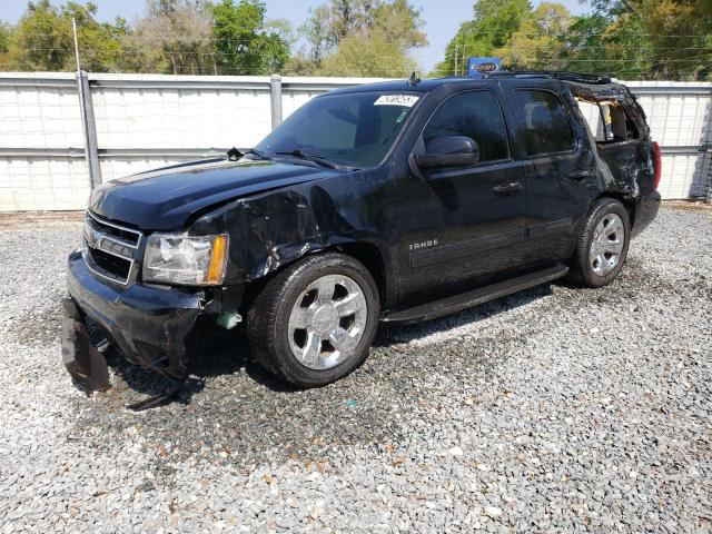 1GNSCBE01CR160870 - 2012 CHEVROLET TAHOE C1500 LT BLACK photo 1