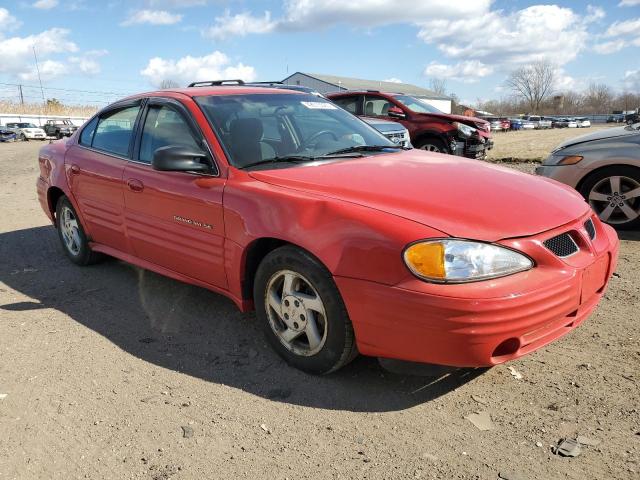 1G2NF52T8YM861444 - 2000 PONTIAC GRAND AM SE1 RED photo 4