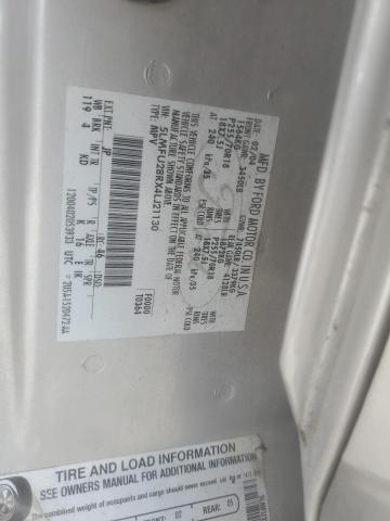 5LMFU28RX4LJ21130 - 2004 LINCOLN NAVIGATOR ვერცხლისფერი ფოტო 13